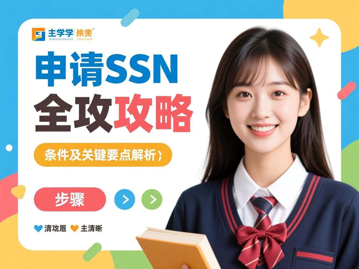 留学生申请SSN全攻略：步骤、条件及关键要点解析